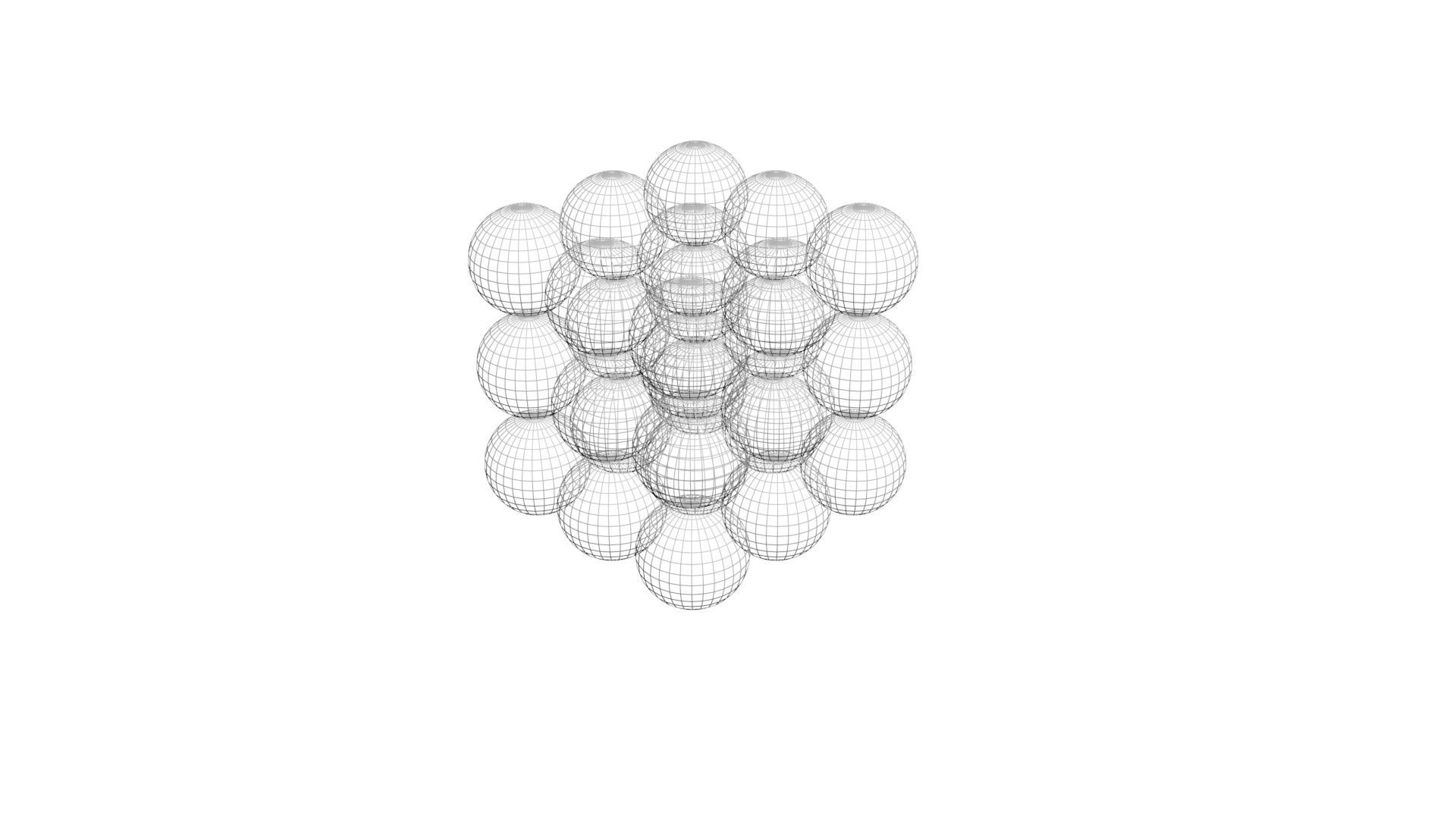 Different Type of Rubiks Cube Set 3D model_23