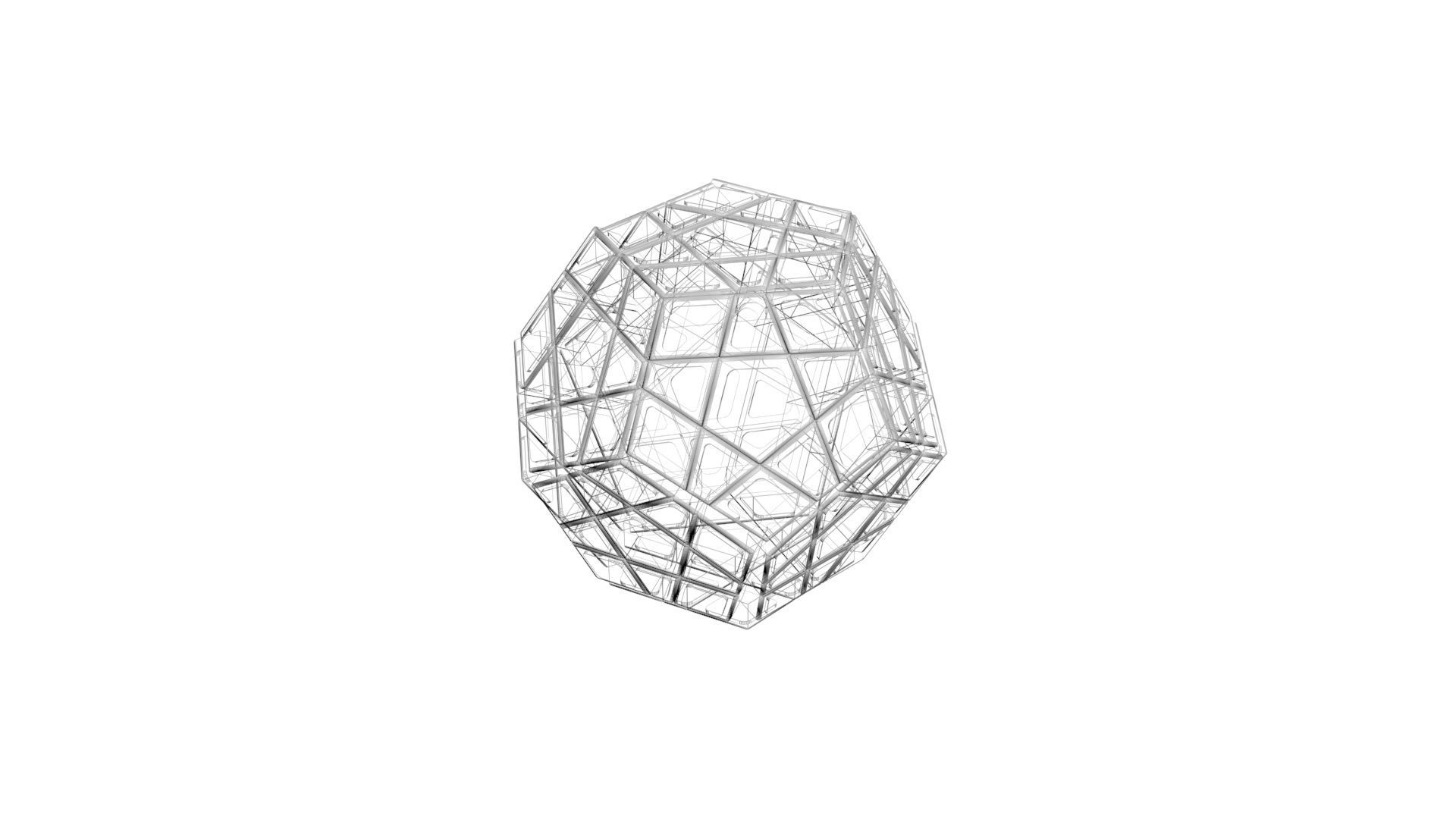 Different Type of Rubiks Cube Set 3D model_14