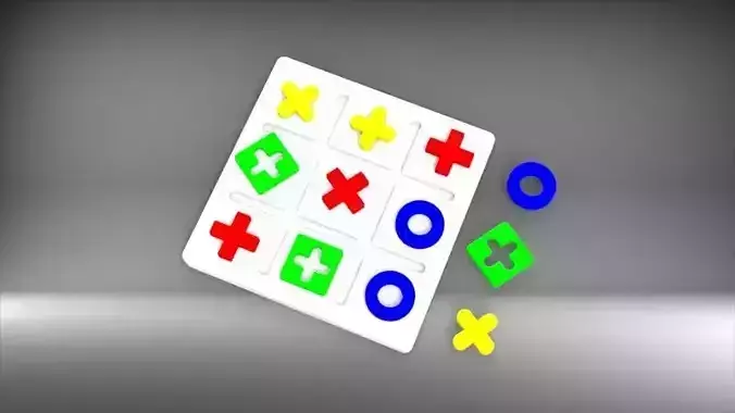 TIC TAC TOE Game Free 3D print model
