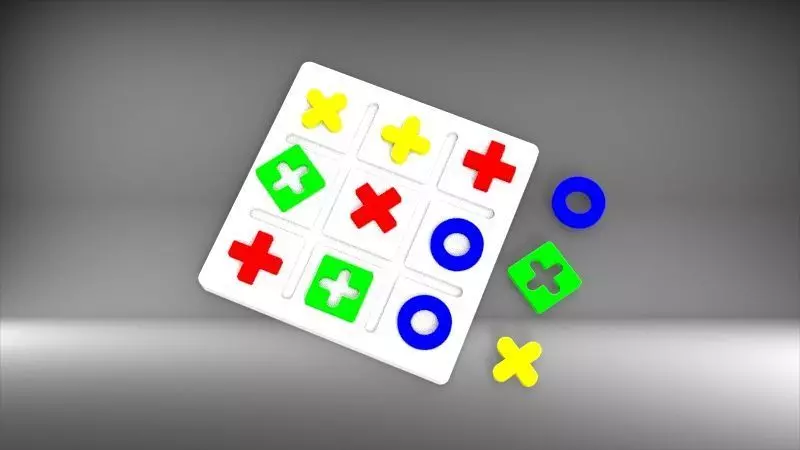 TIC TAC TOE Game Free 3D print model