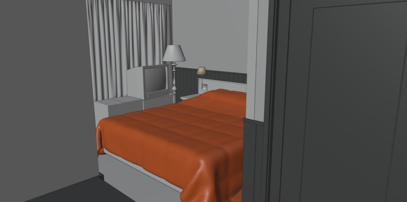 Motel Room 108 3D model_11