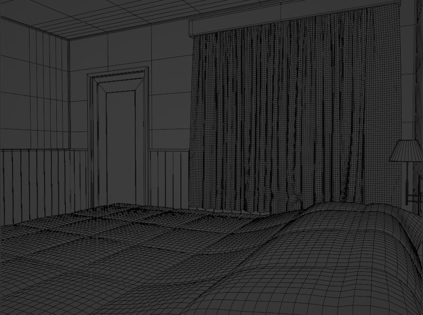 Motel Room 108 3D model_16