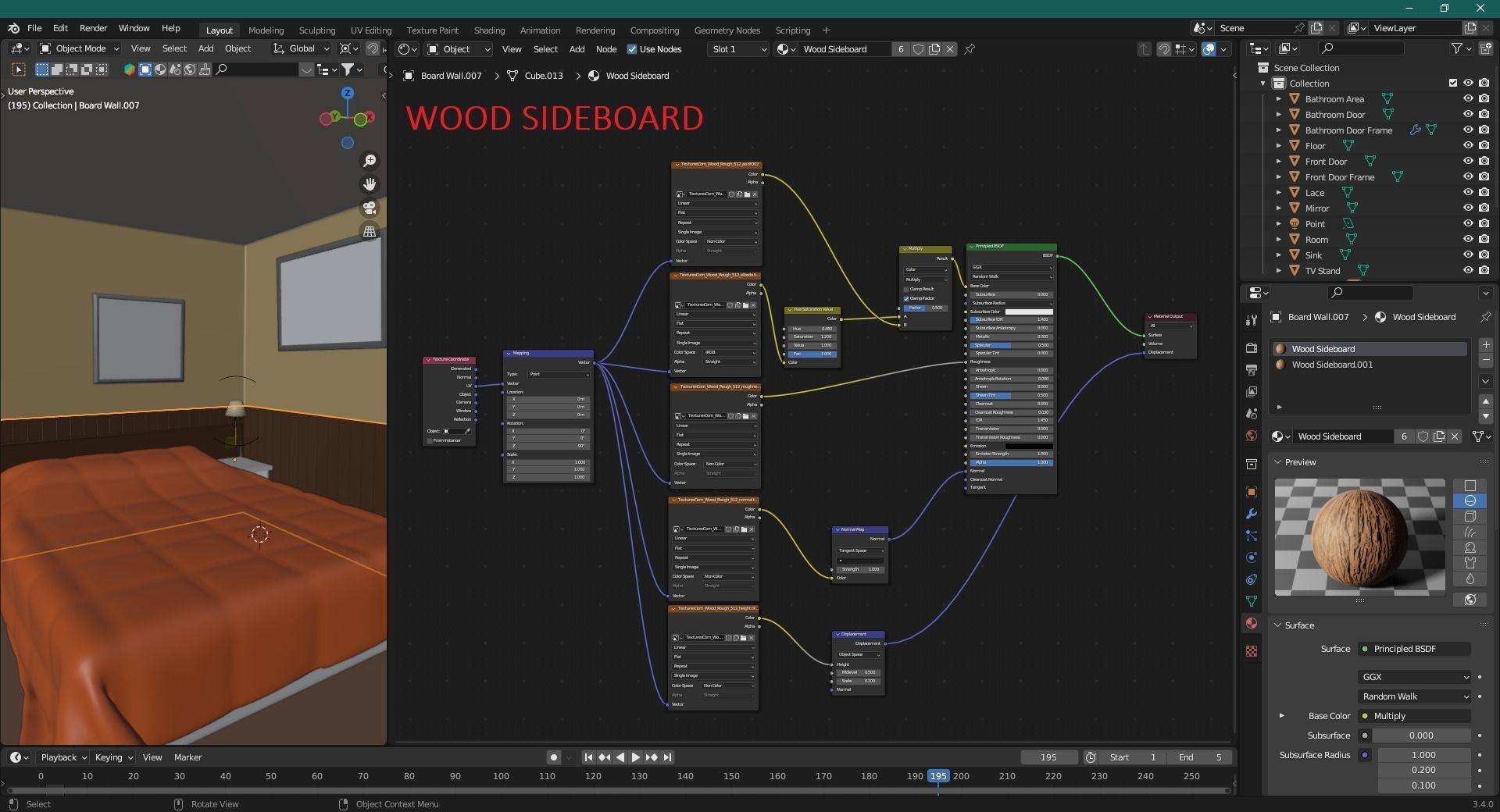 Motel Room 108 3D model_19