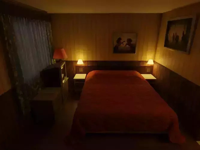 Motel Room 108 3D model