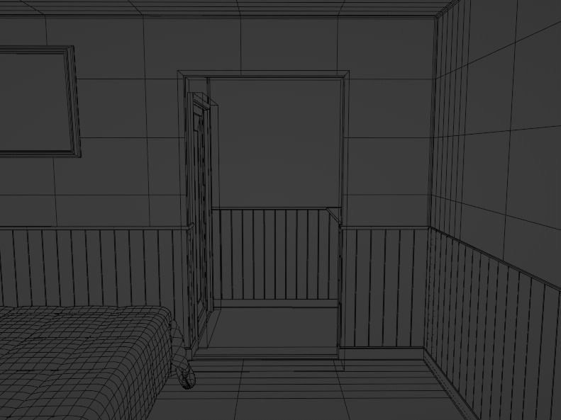 Motel Room 108 3D model_13