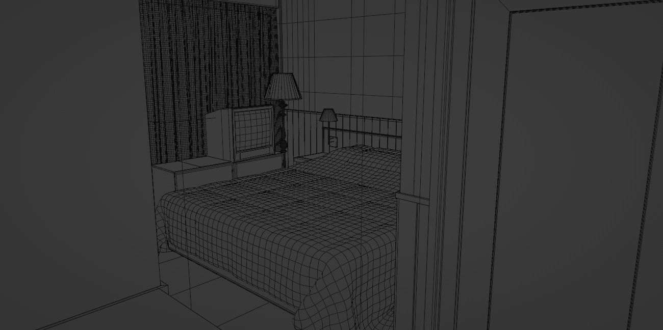 Motel Room 108 3D model_12