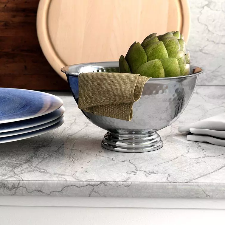 Emmie-Rose Hammered Salad Bowl 3D model