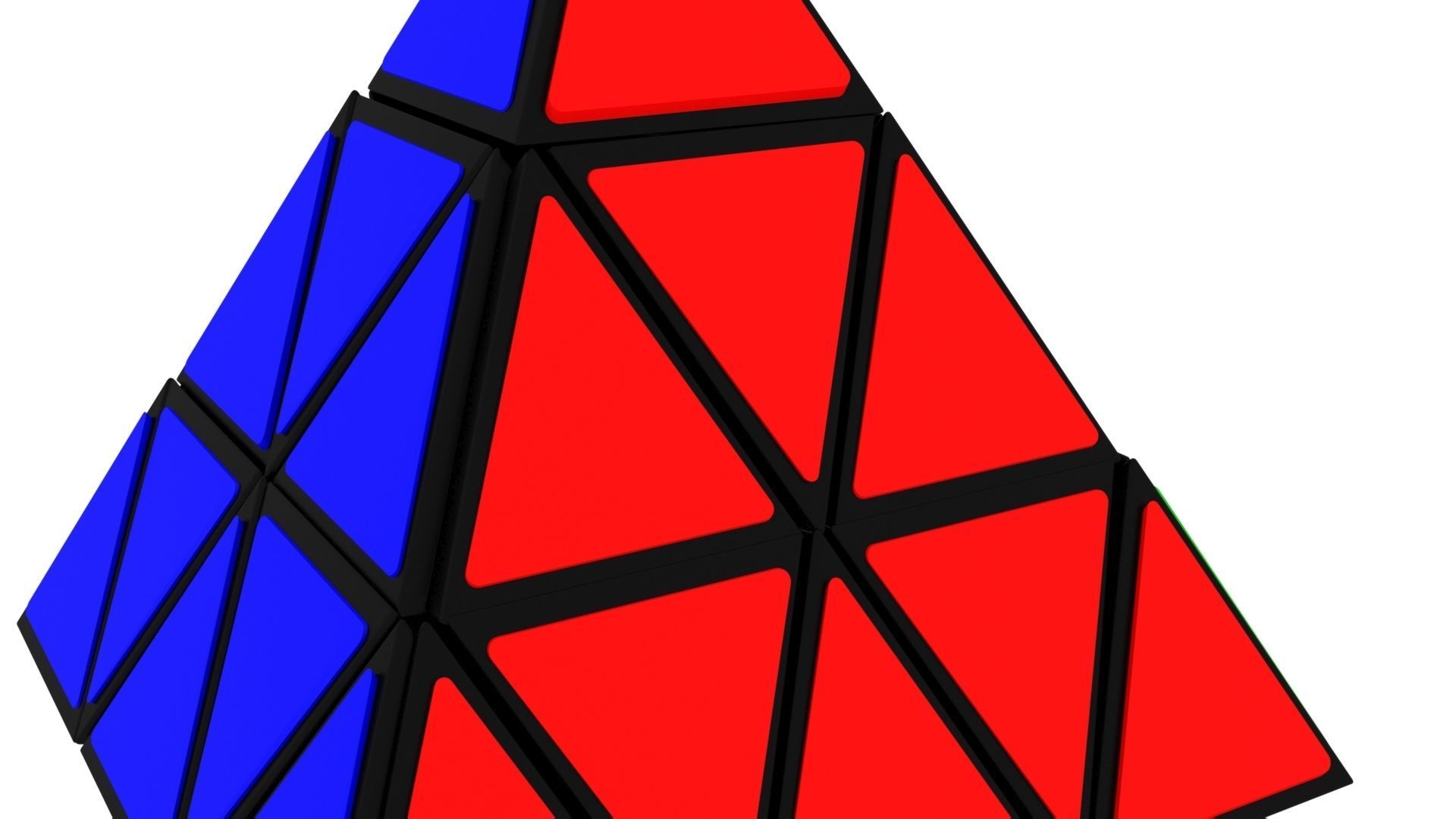 Pyraminx 3D model_6