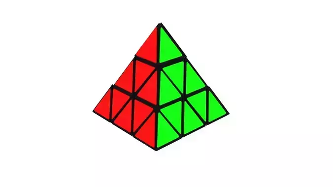 Pyraminx 3D model