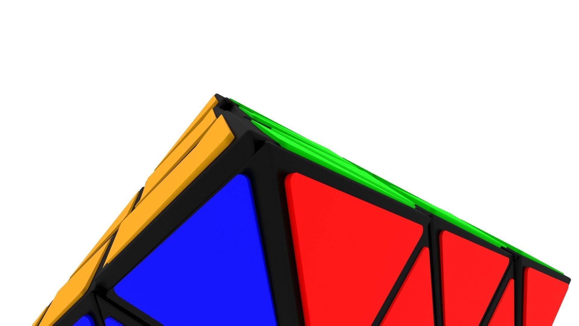 Pyraminx 3D model_5