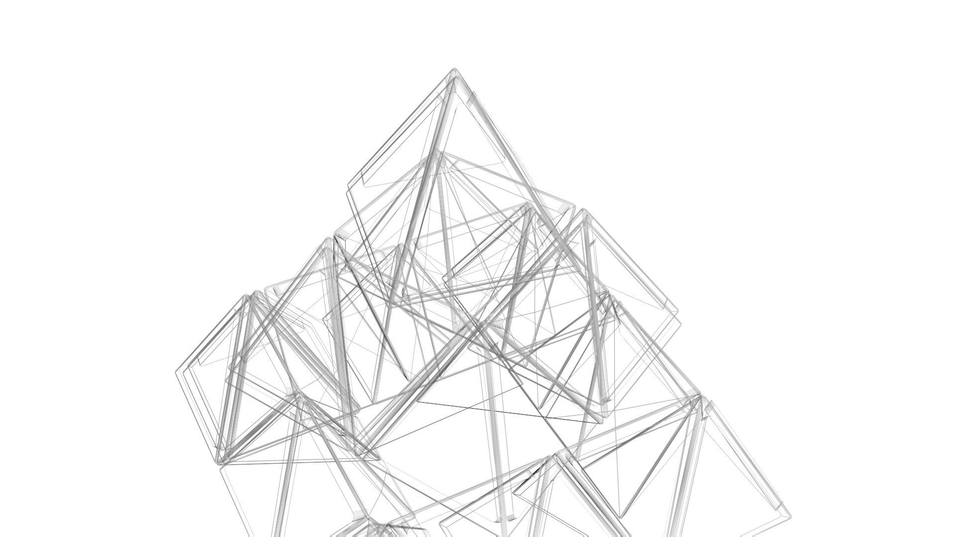 Pyraminx 3D model_16