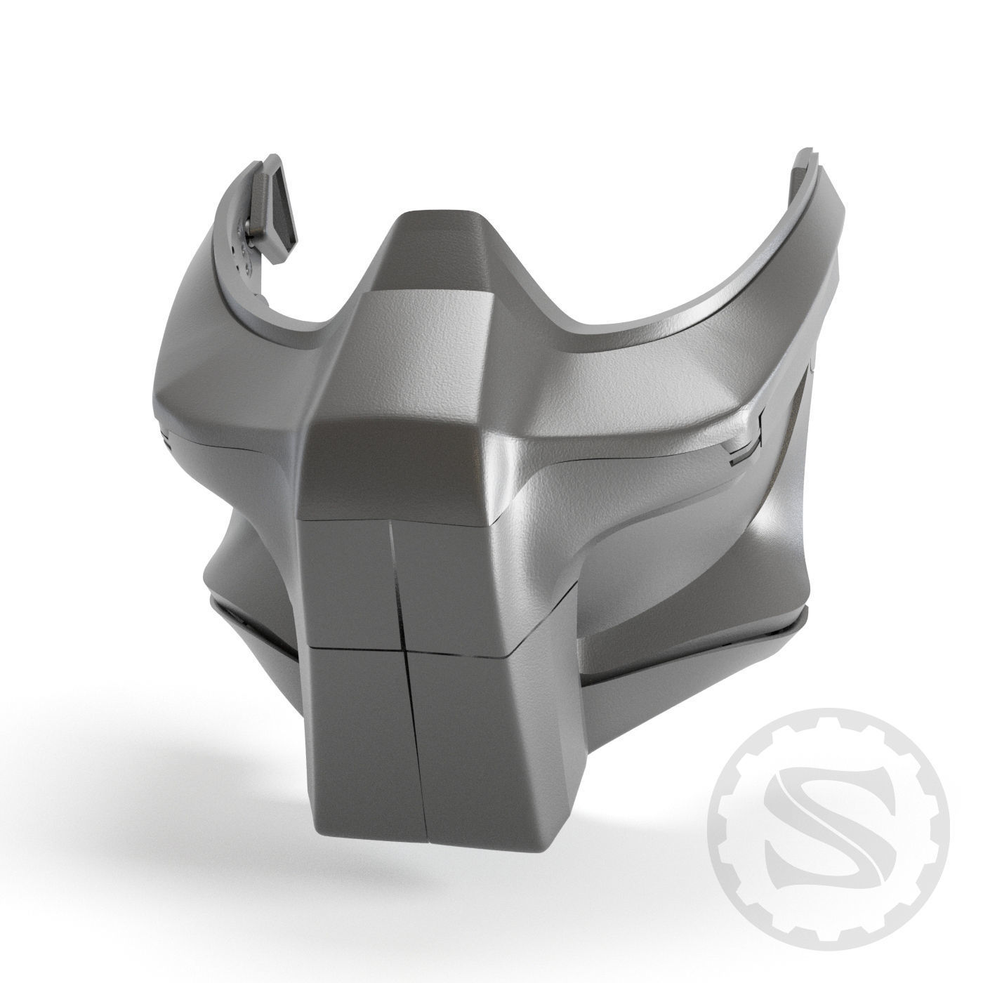 The Predator Inspired Mechanized Mask  3D print model_3