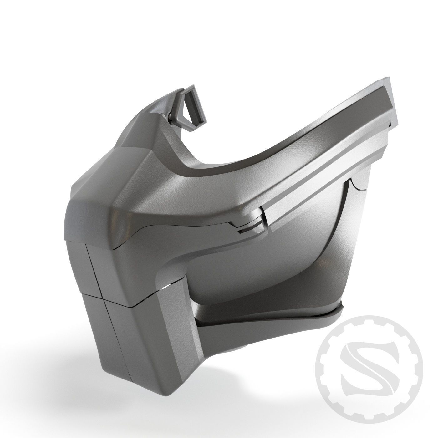 The Predator Inspired Mechanized Mask  3D print model_2