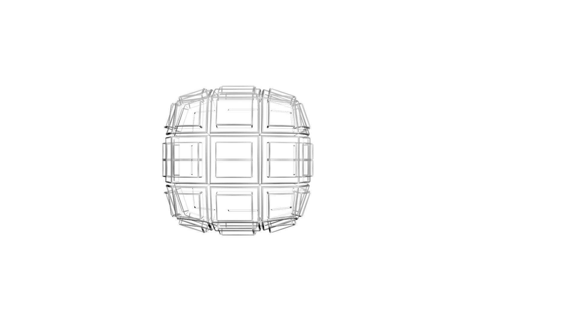 Feliks Pillow Cube 3D model_9