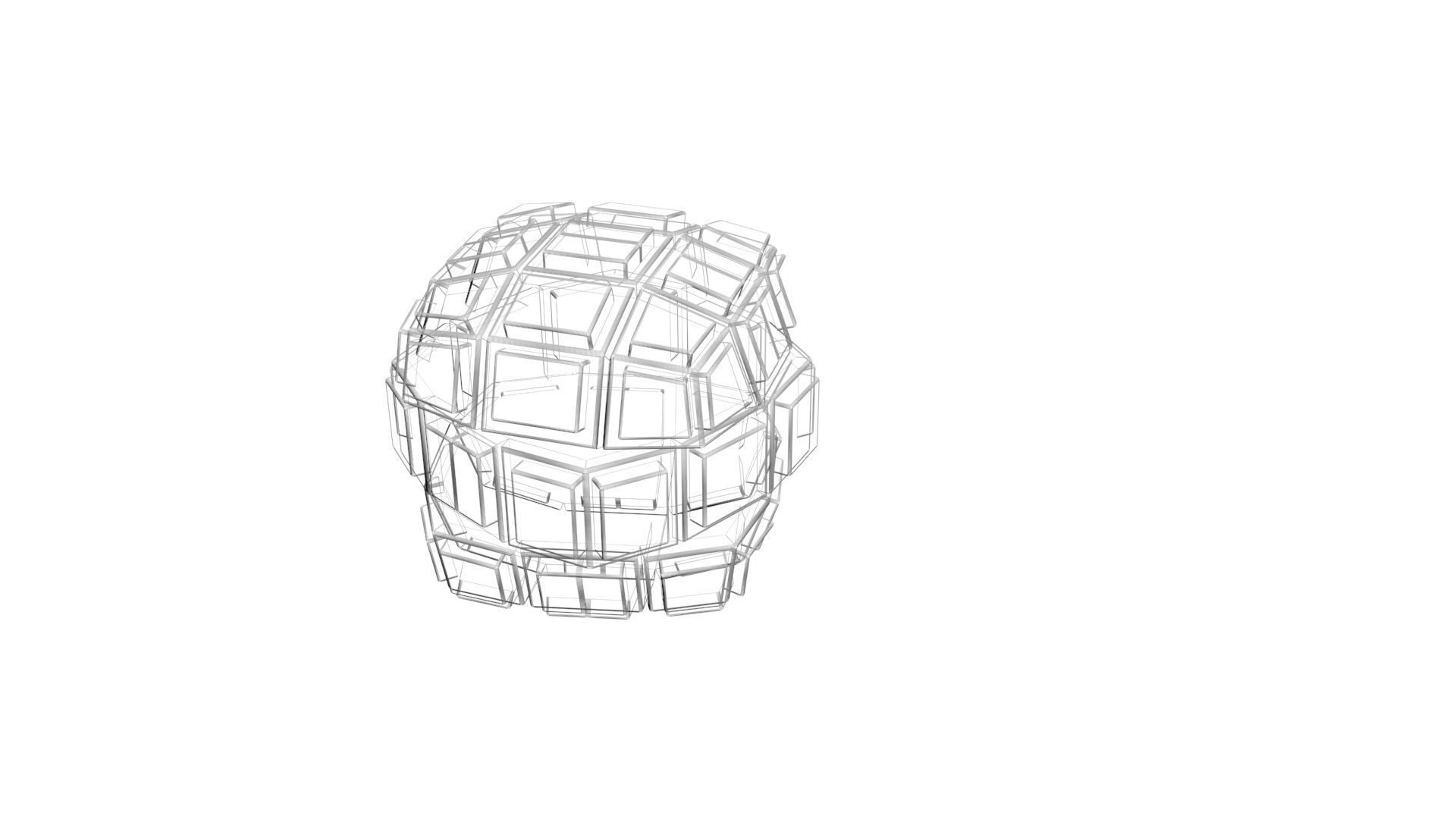 Feliks Pillow Cube 3D model_10