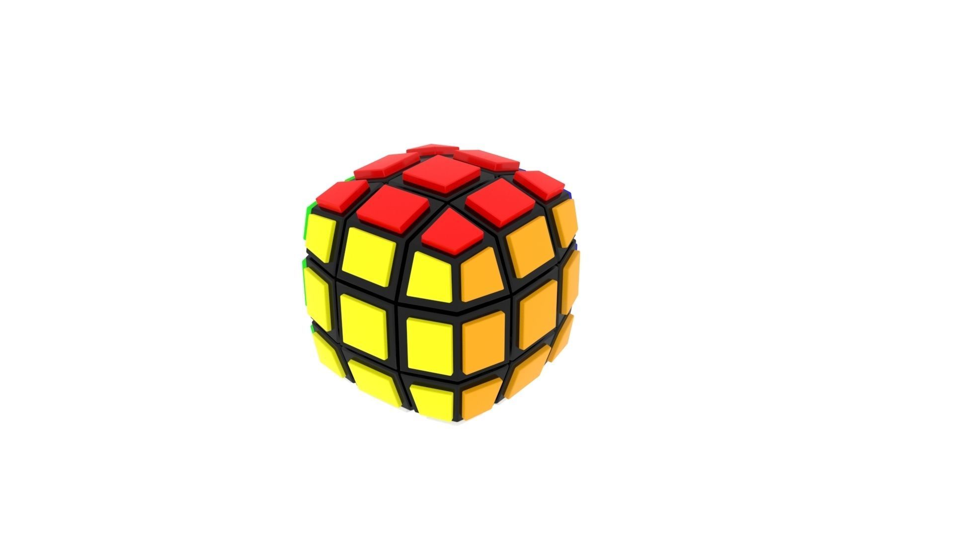 Feliks Pillow Cube 3D model_2