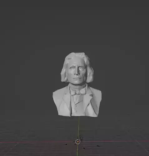 Franz Liszt 3D print model