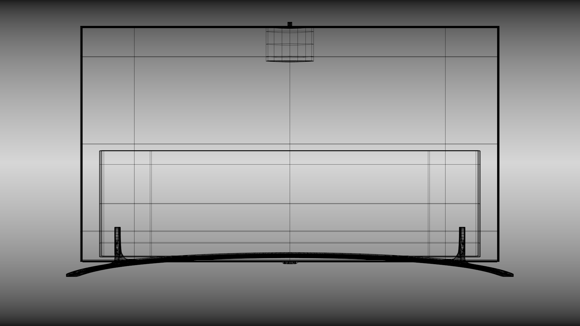 Samsung Smart TV 39876 3D model_10