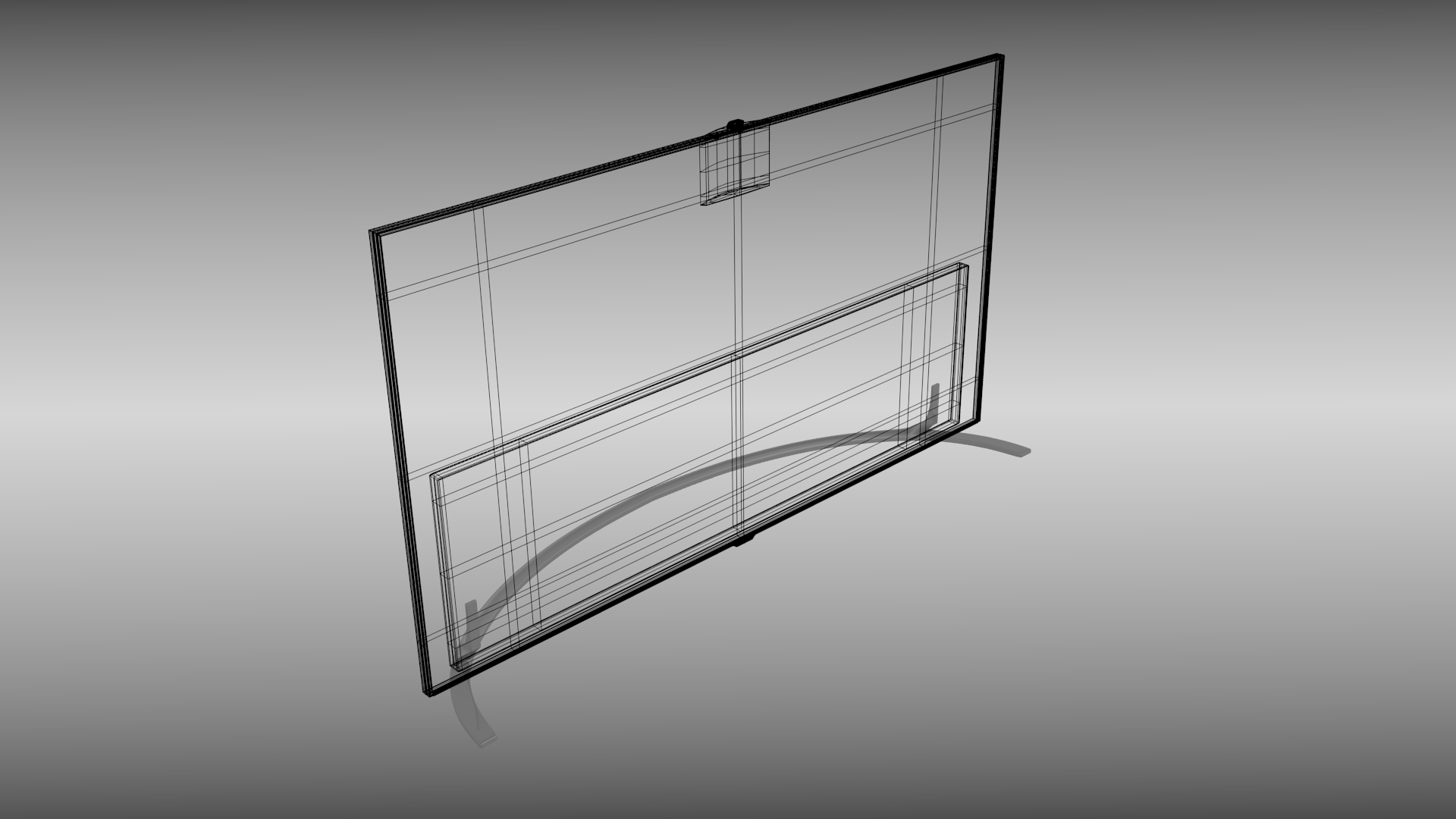 Samsung Smart TV 39876 3D model_9