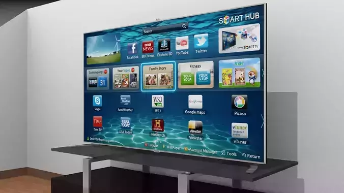 Samsung Smart TV 39876 3D model