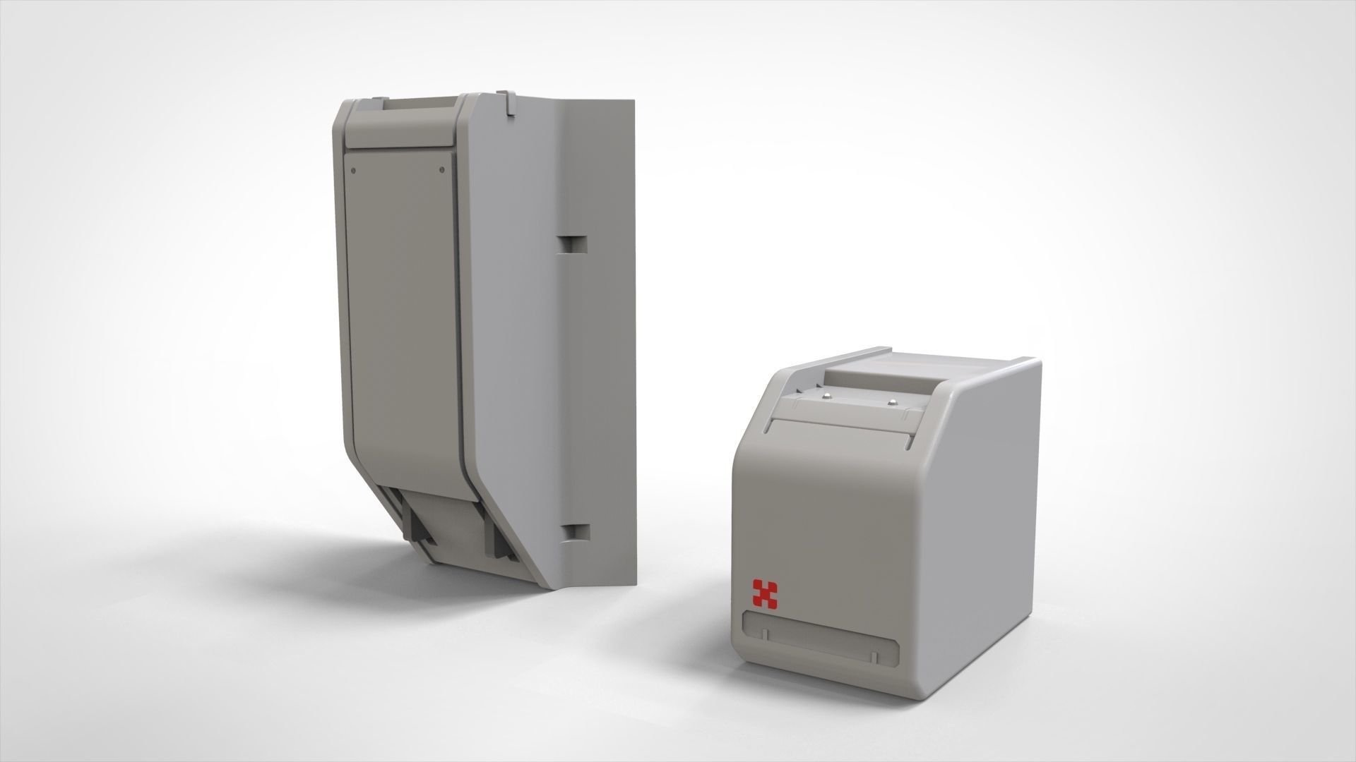 sci-fi Architecture kitbash 40 3D model_19