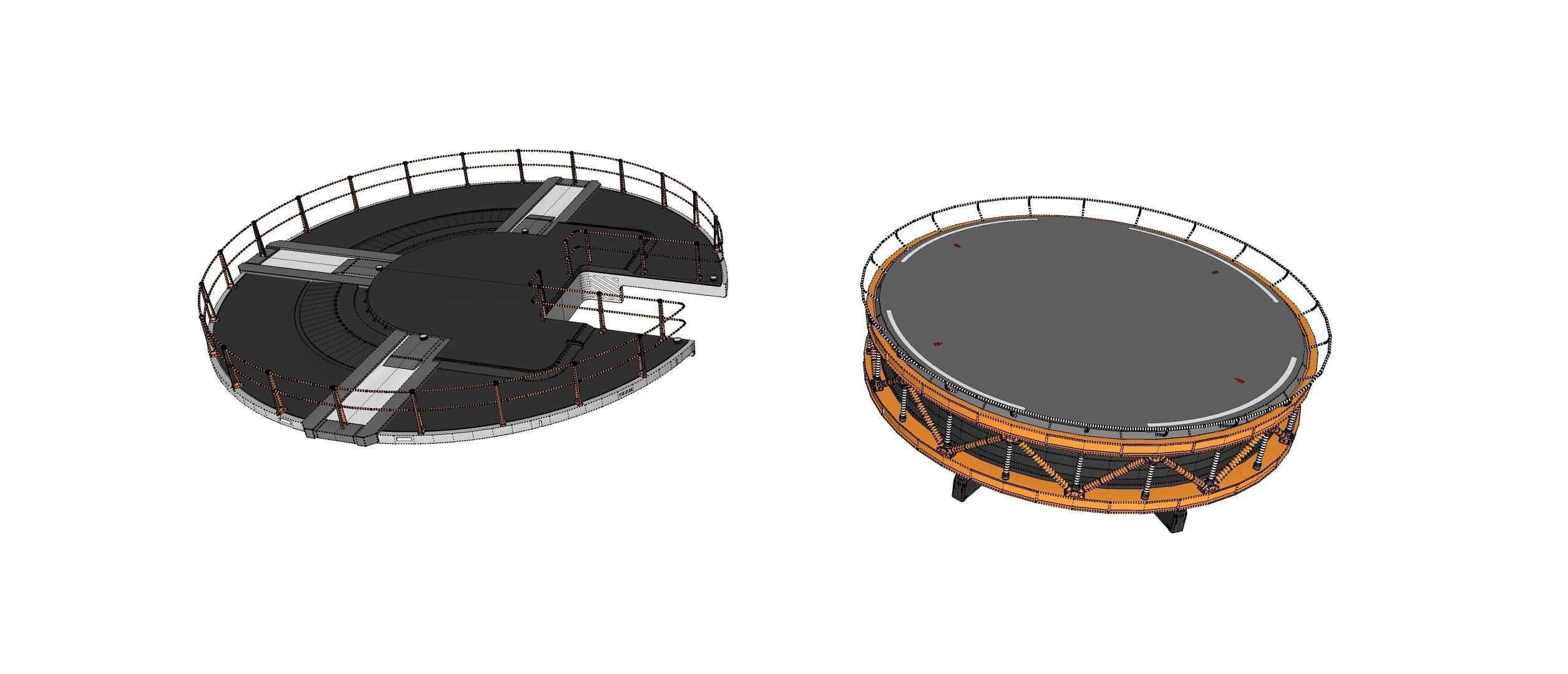 sci-fi Architecture kitbash 40 3D model_28