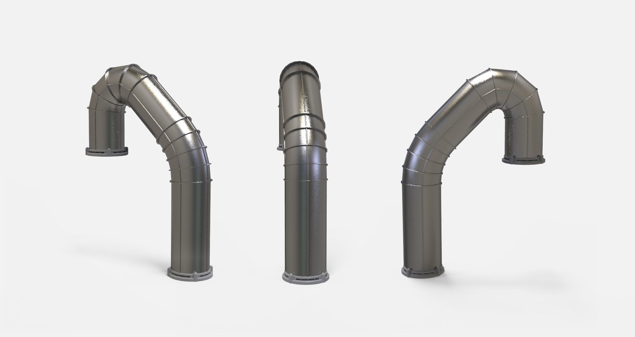 sci-fi Architecture kitbash 40 3D model_7