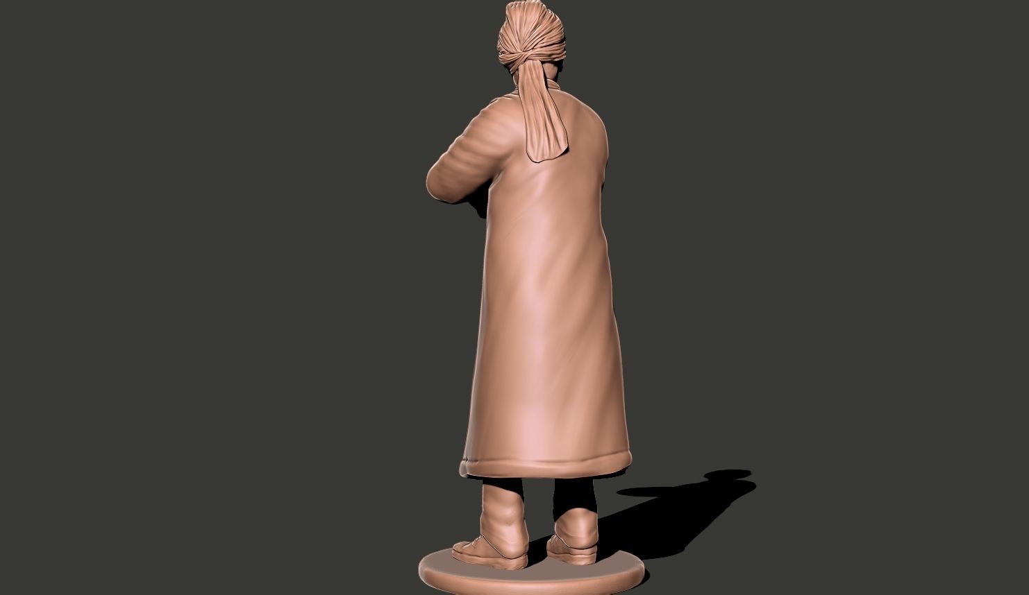 Swami Vivekananda 3D print model 3D print model_3