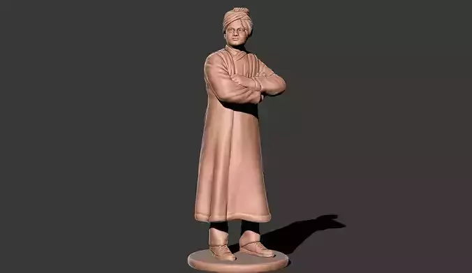 Swami Vivekananda 3D print model
