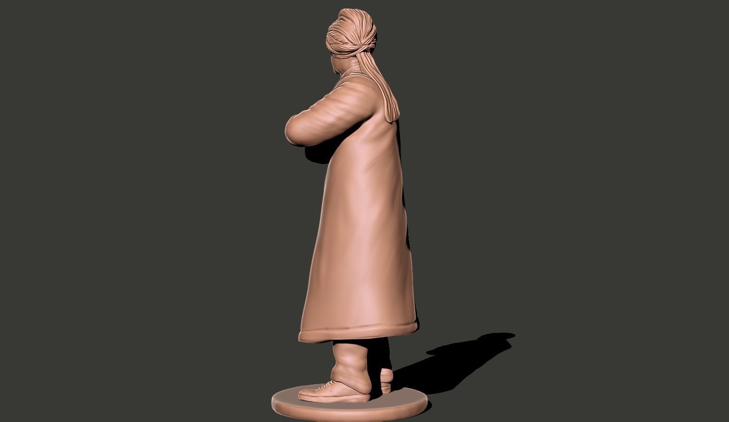 Swami Vivekananda 3D print model 3D print model_2