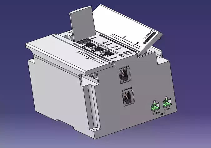 Siemens PLC200 model 3D model