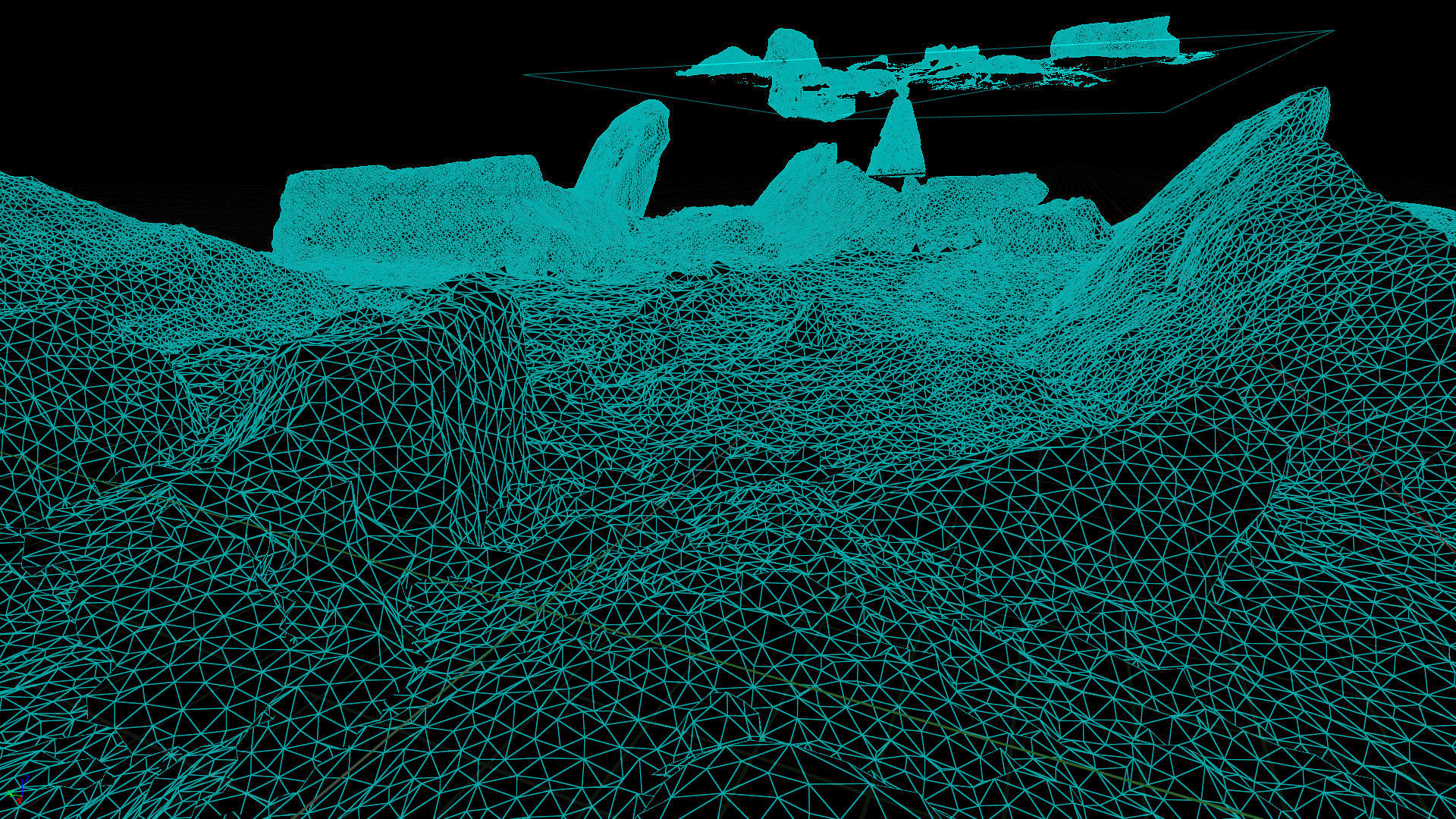 Realistic Rock Collection group of rocks Low-poly 3D model_6