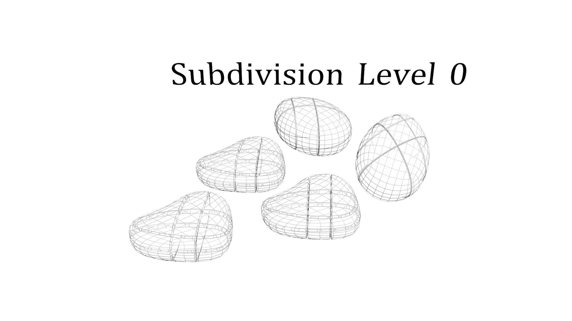 Heart Cubes and Morph Eggs Set 3D model_23