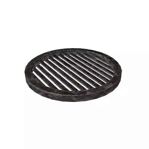 Manhole Cover v2 001 Low-poly 3D model