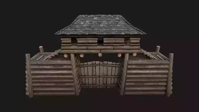 Castle Gate Chinese Japanese 