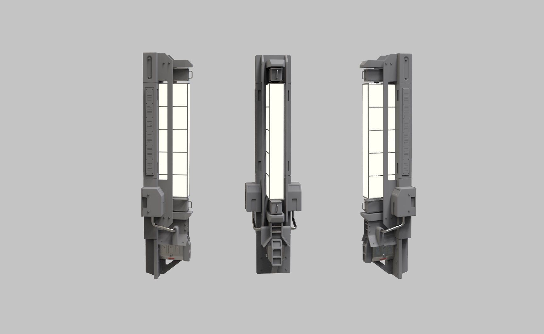 sci fi lighting 8 3D model_3