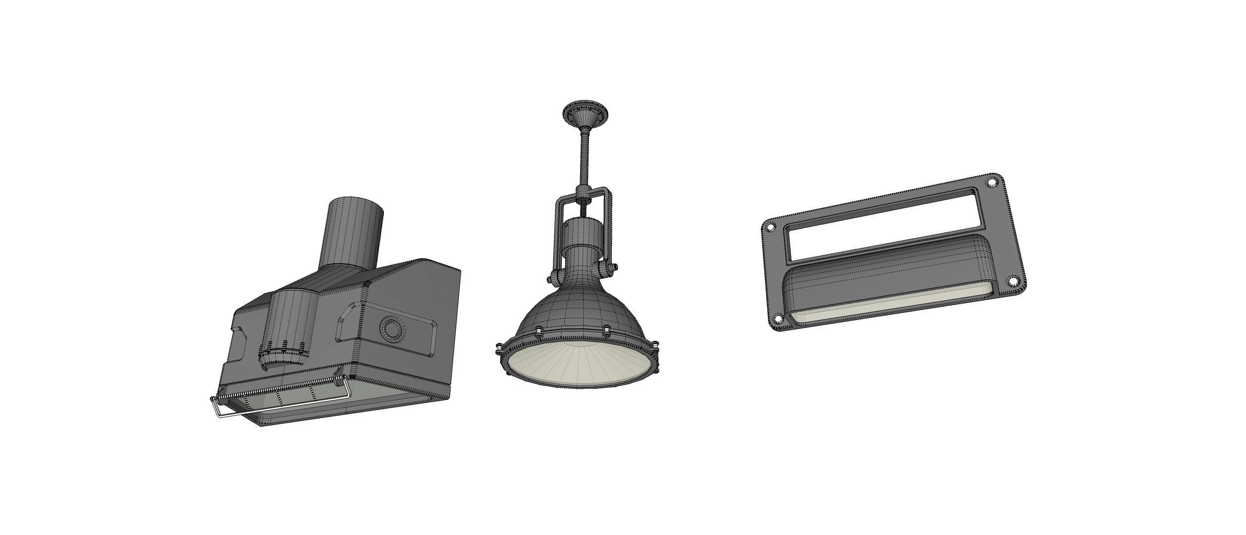 sci fi lighting 8 3D model_24