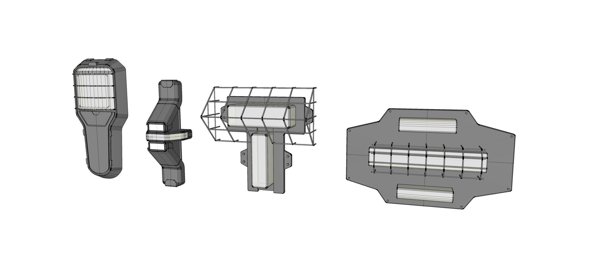 sci fi lighting 8 3D model_25