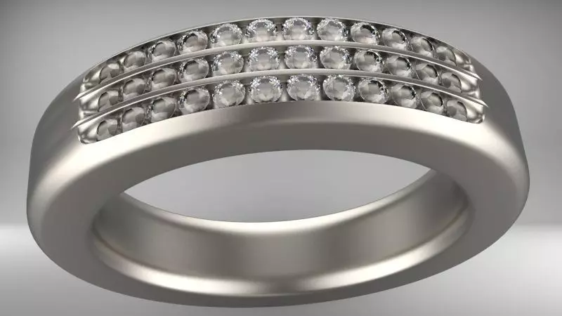 Khmer Rings Diamond 3D print model_0