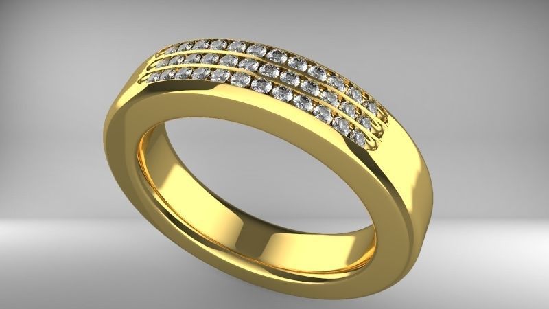 Khmer Rings Diamond 3D print model_4