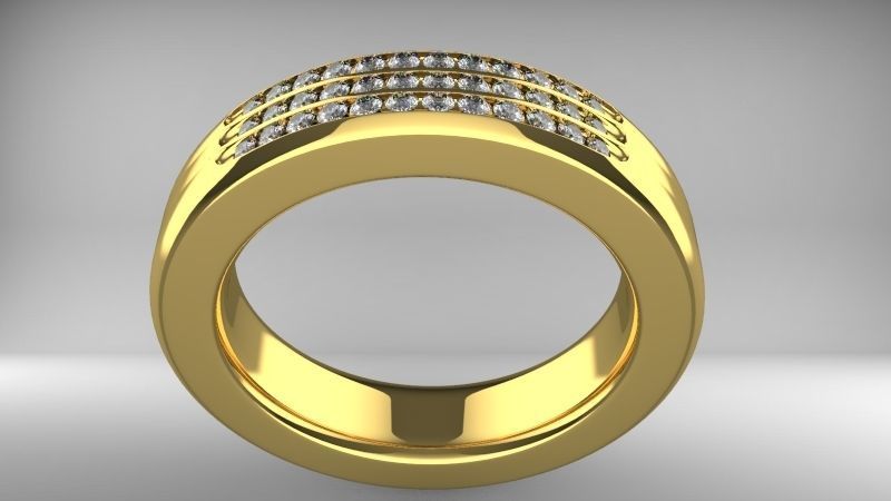 Khmer Rings Diamond 3D print model_3