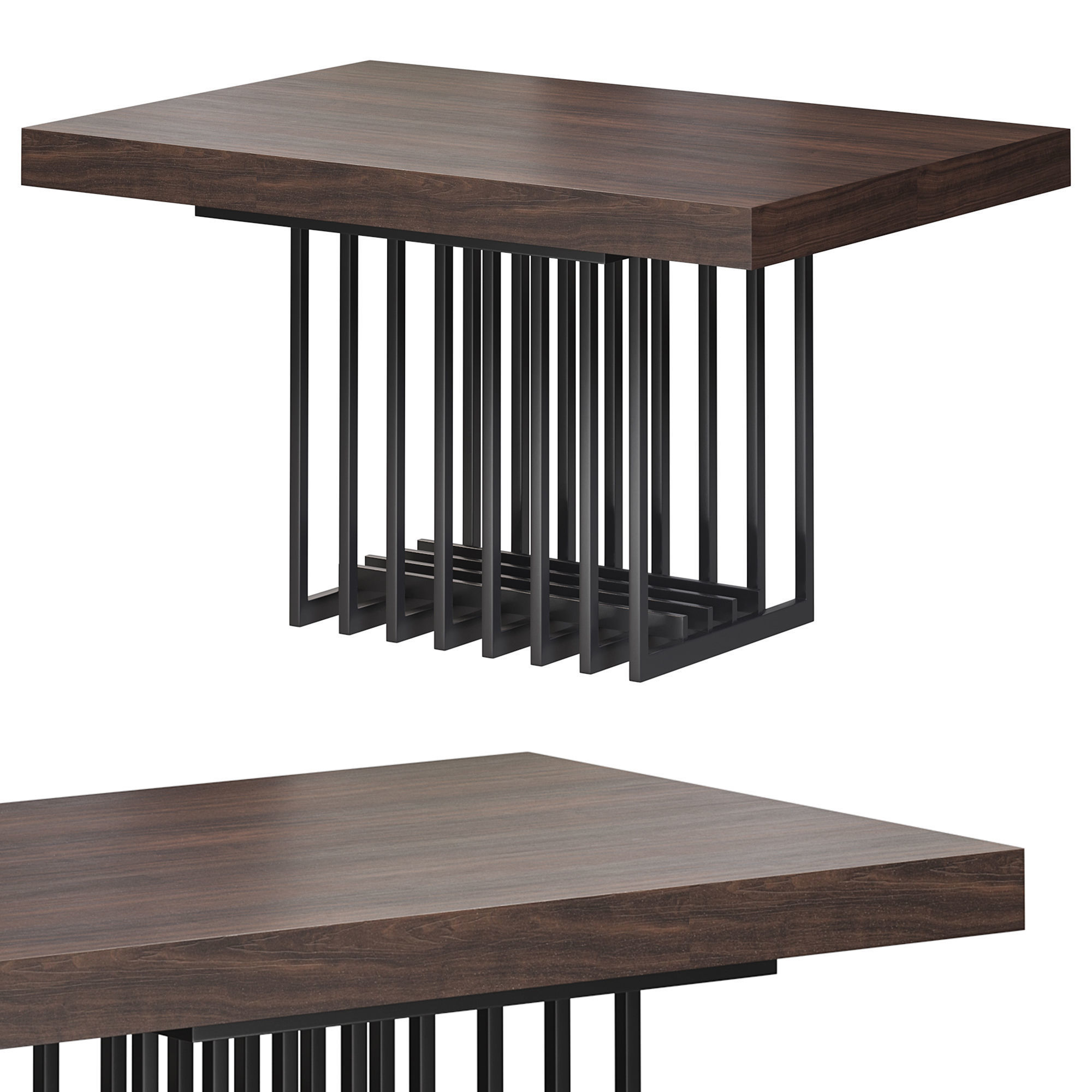 Prestige dining table by laskasas 3D model_5