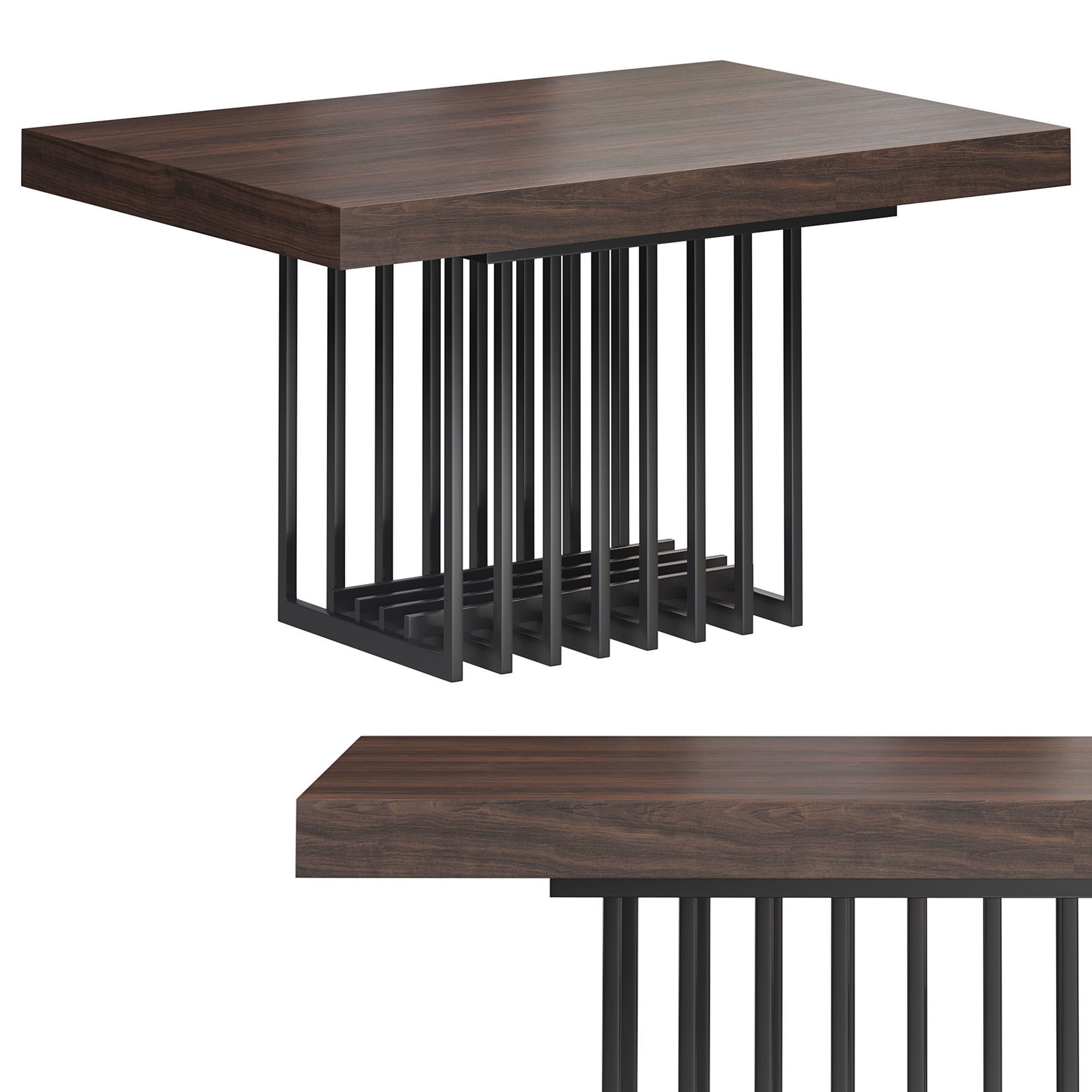 Prestige dining table by laskasas 3D model_1