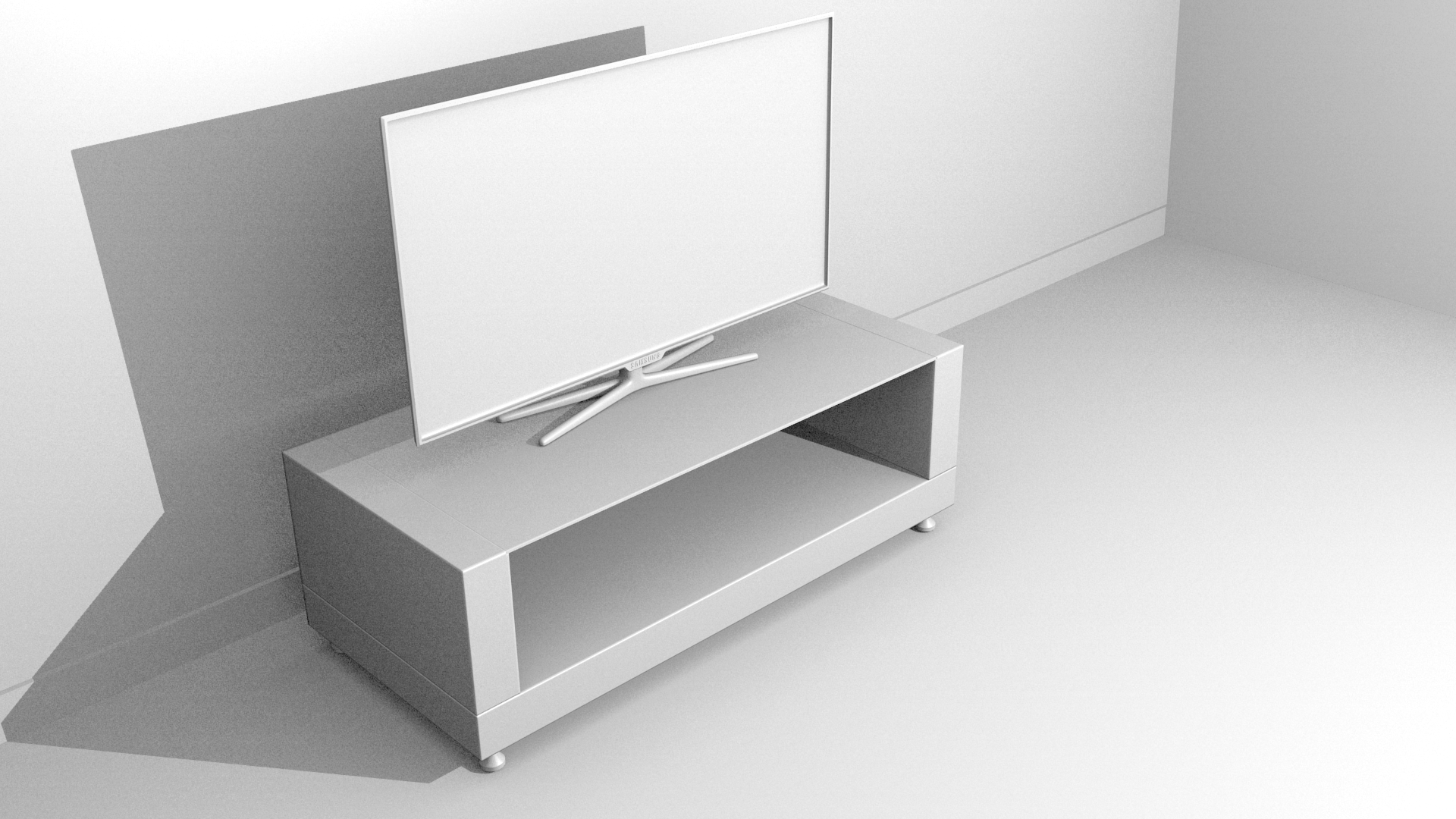 Samsung Smart Tv 3D model_3