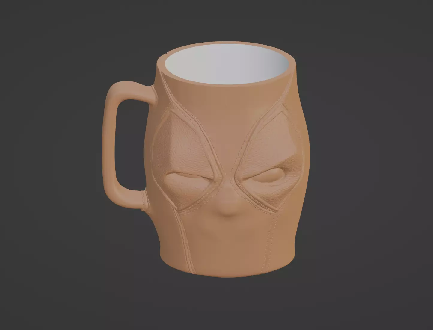 Deadpool Cup Beer Cup  3D print model_0