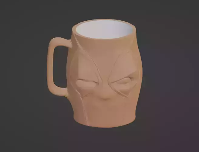 Deadpool Cup Beer Cup  3D print model