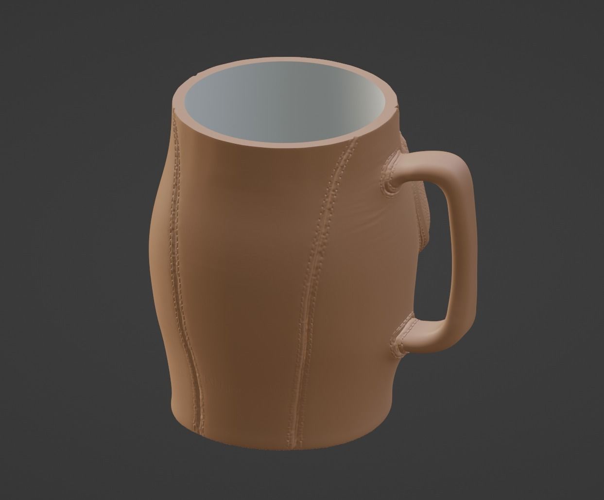 Deadpool Cup Beer Cup  3D print model_4