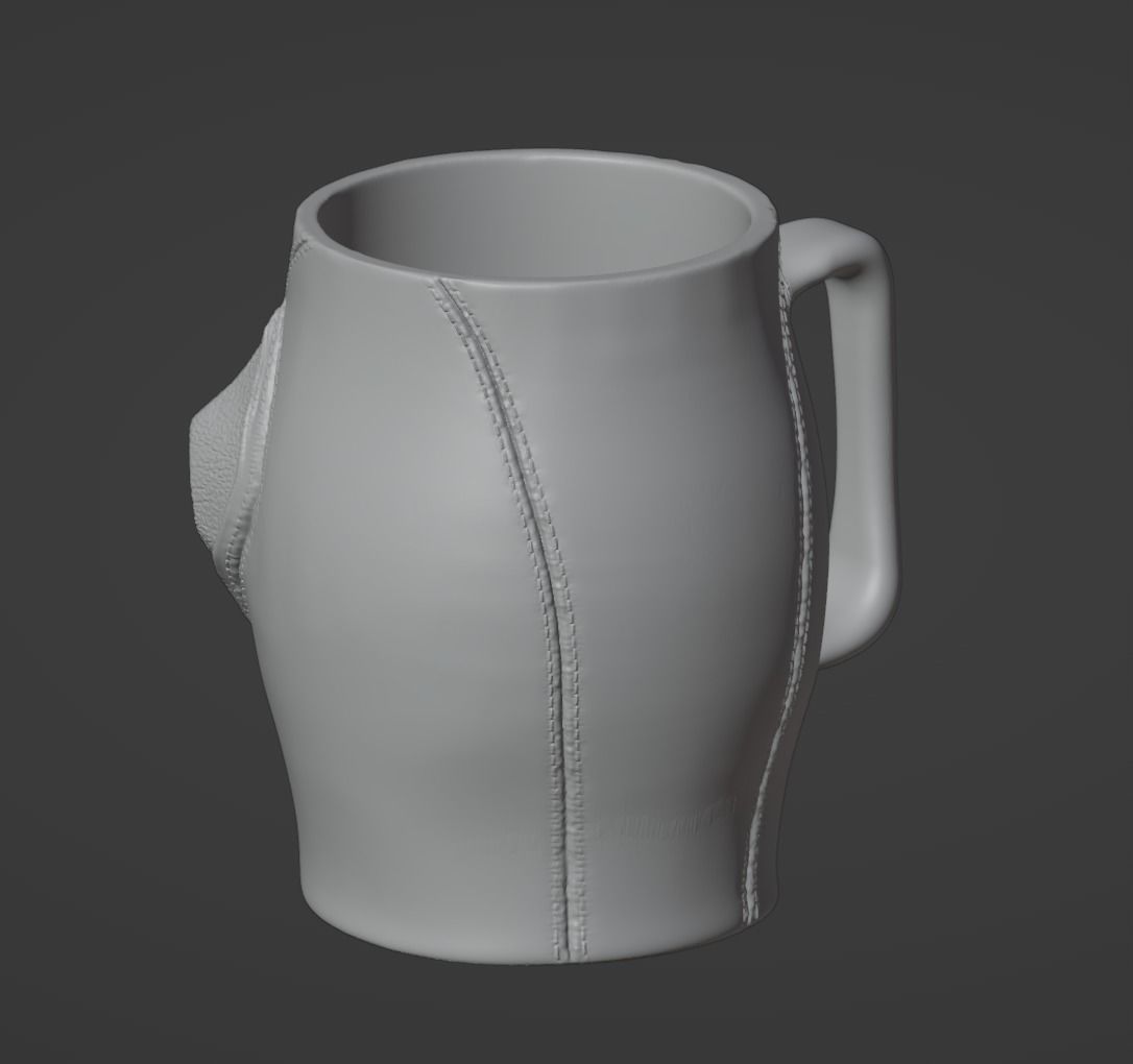 Deadpool Cup Beer Cup  3D print model_2