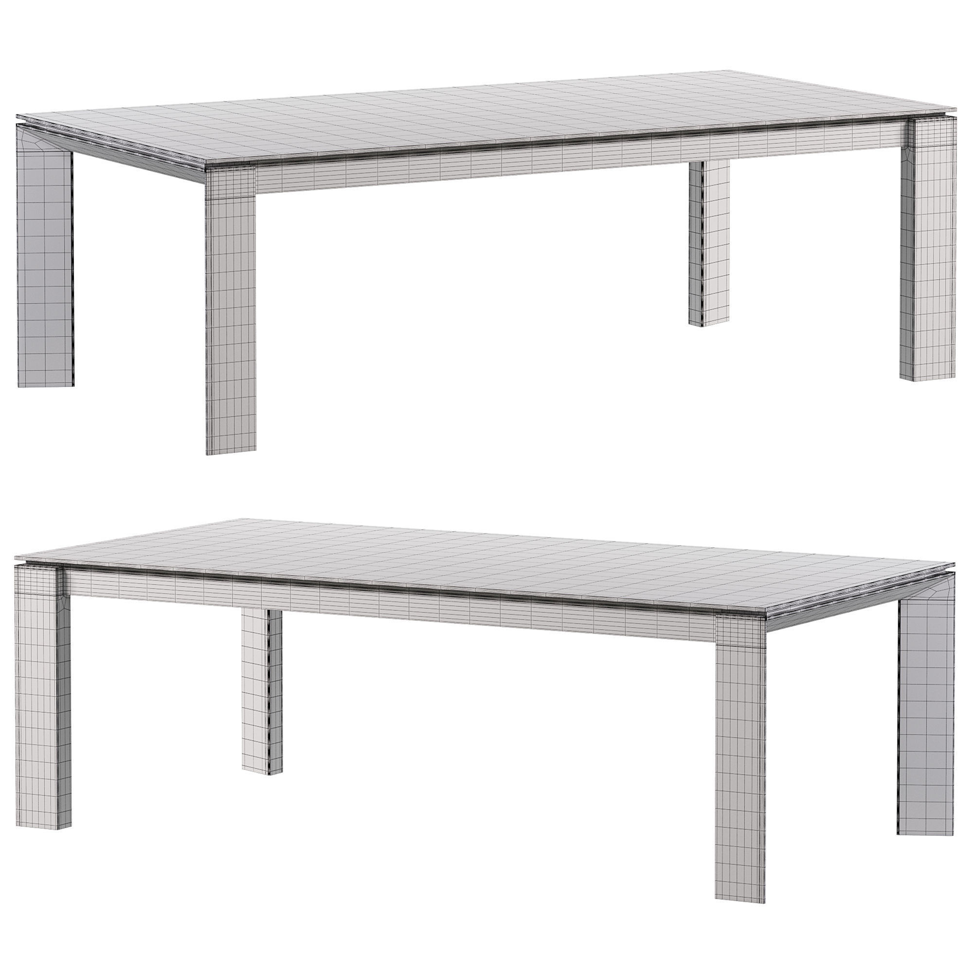 SUSAN DINING TABLE by laskasas 3D model_6