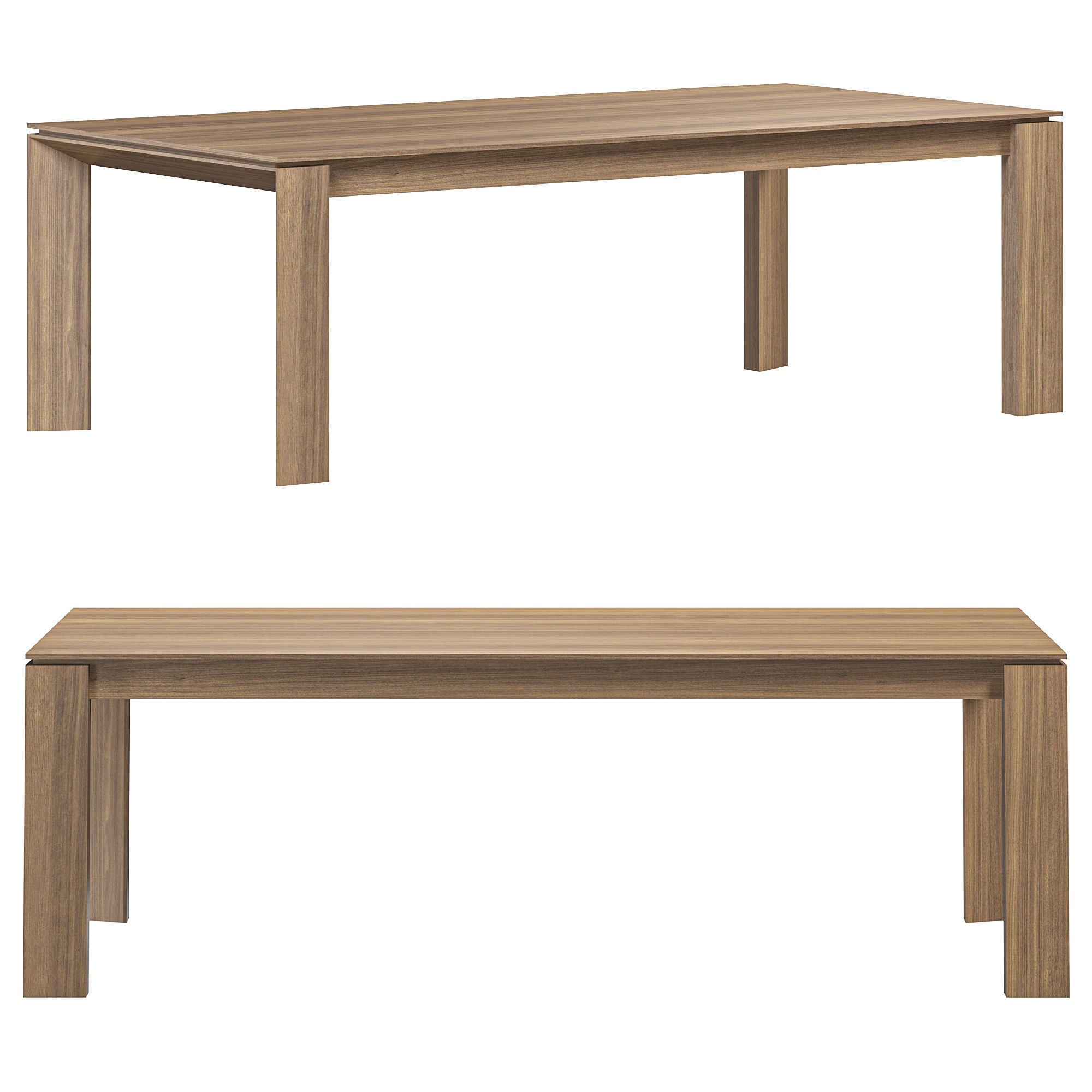 SUSAN DINING TABLE by laskasas 3D model_1